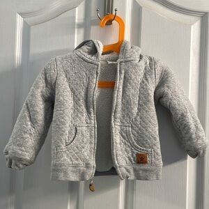 24 month warm zipper jacket